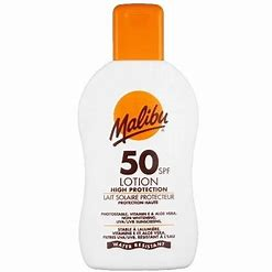 Malibu 200ml SPF-50 Lotion